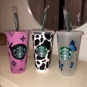 customized starbucks cups